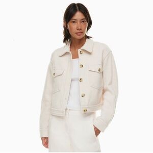 Aritzia Wilfred Free Cropped Jacket